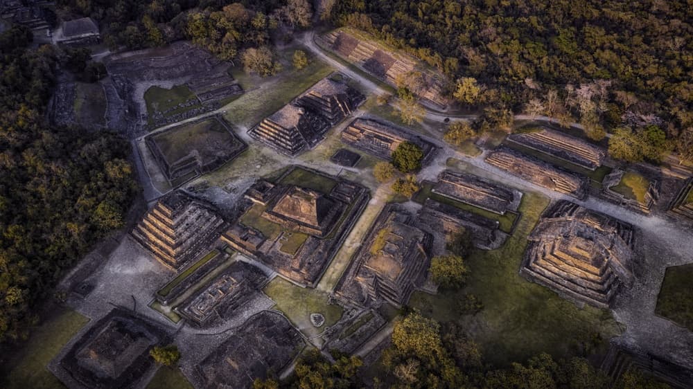 View of Mexico's most important pyramids