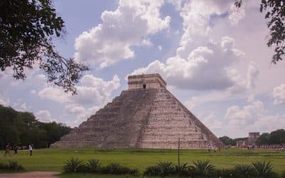 Aztec pyramids